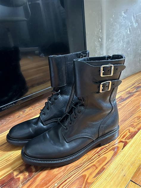 celine boots|celine combat boots.